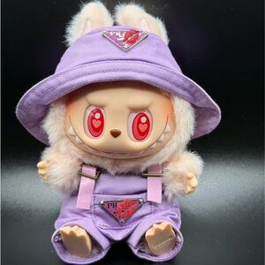 Labubu Clothes Jumpsuit - Purple (DOLL NOT INCLUDED) - LC-009